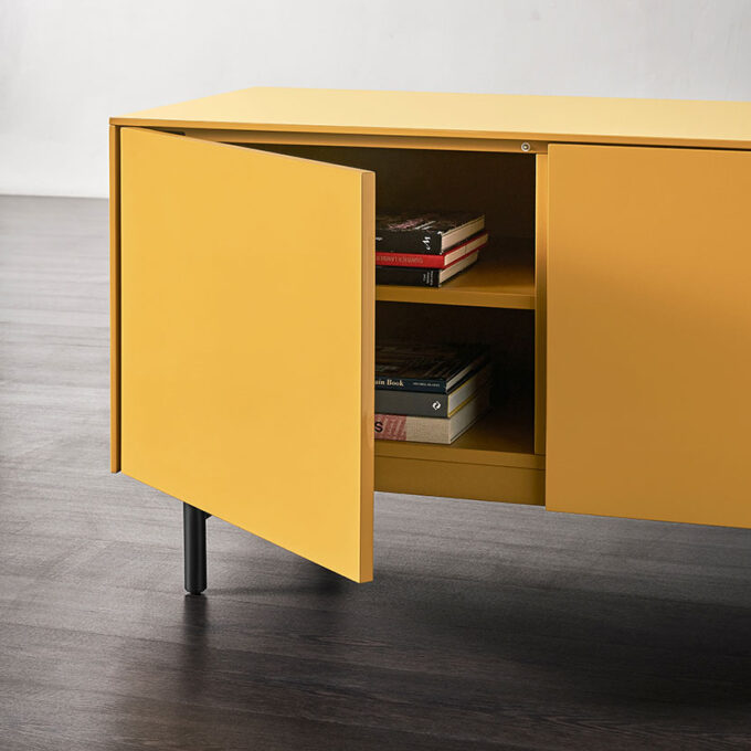 mobili-mobel-meridiani-Verner-storage-unit-yellow lacquer