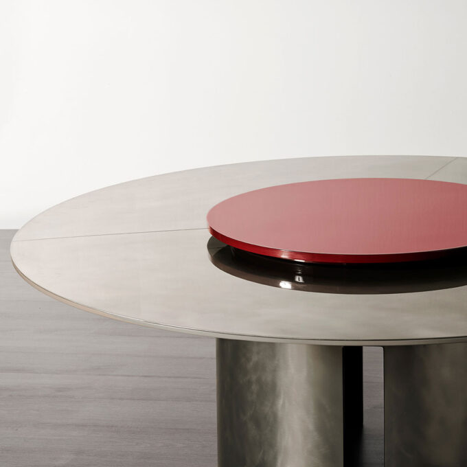 mobili-mobel-meridiani-red-lacquer-Lazy-Susan-gong table