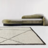 Kimono Frame / Lines Chunky (kf53) Rug - Image 2