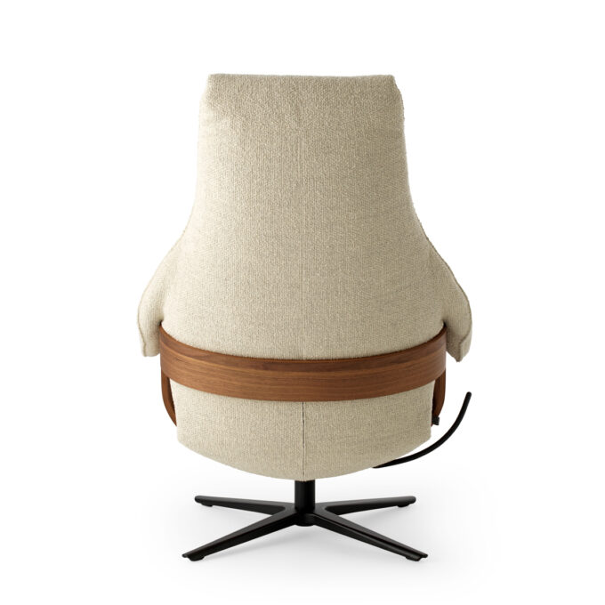 Cream Lounge Chair - Image 3