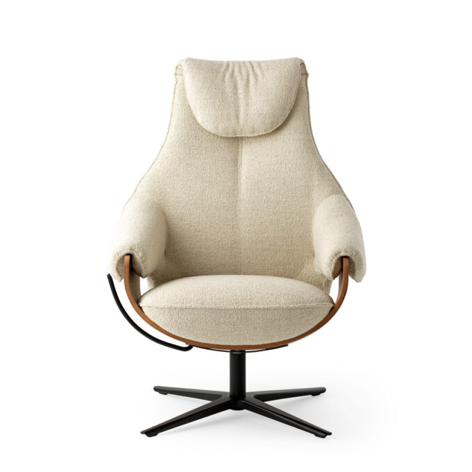 Cream Lounge Chair