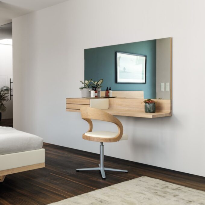 Riletto Console with Drawers and Mirror - Image 4