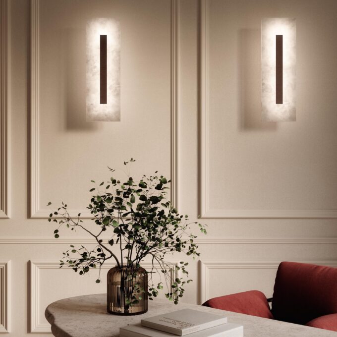 Himeji Alabaster Wall Light - Image 2