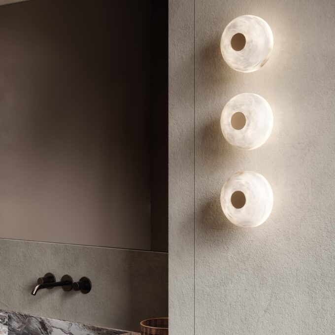 Kurage Alabaster Wall Light - Image 2