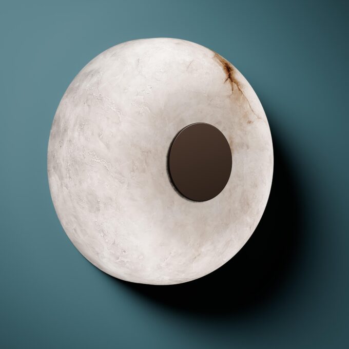 Kurage Alabaster Wall Light