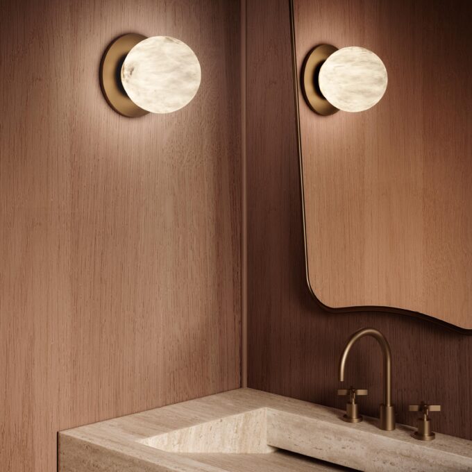 Ofione Alabaster Wall Light - Image 2