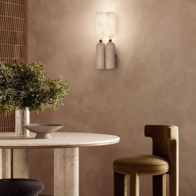 Trias Alabaster Wall Light - Image 2