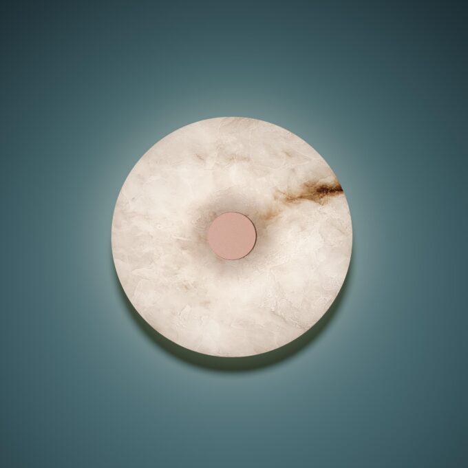 Tsuki Alabaster Wall Light