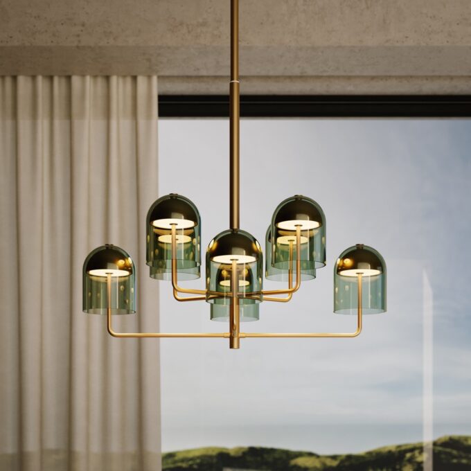Doma Chandelier Linear - Image 4