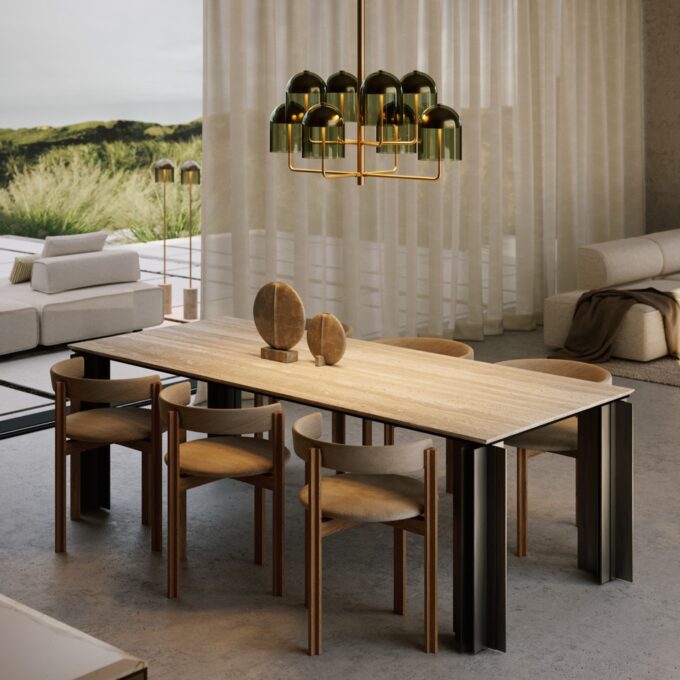 Doma Chandelier Linear - Image 3