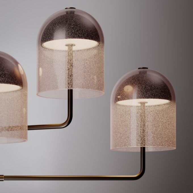 Doma Chandelier Linear - Image 2